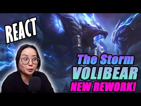 REACT to The Storm: NEW VOLIBEAR REWORK Reveal! | League of Legends