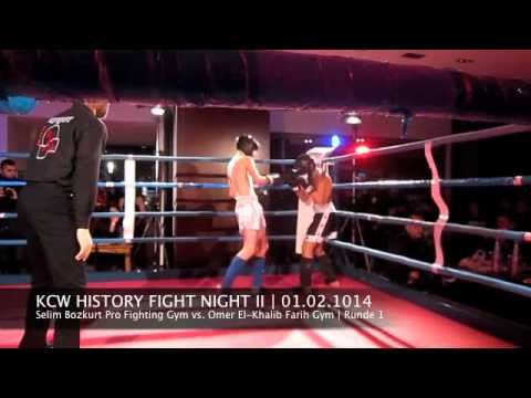 KCW History Fight Night II 01.02.2014 - Kampf 1 - Selim Bozkurt vs. Omer El Khalib