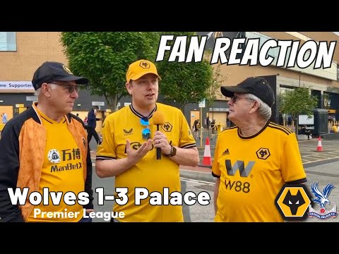 SO POOR 🤷‍♂️ Wolves 1-3 Crystal Palace Instant Fan Reaction | Premier League