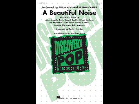 A Beautiful Noise (3-Part Mixed Choir) - Arranged by Audrey Snyder