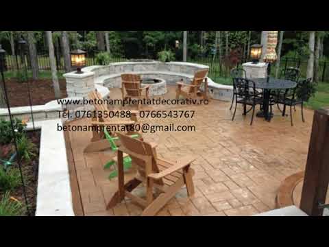 Beton Amprentat Buda Crăciunești - Buzău  Tel.0761350488 -0766543767