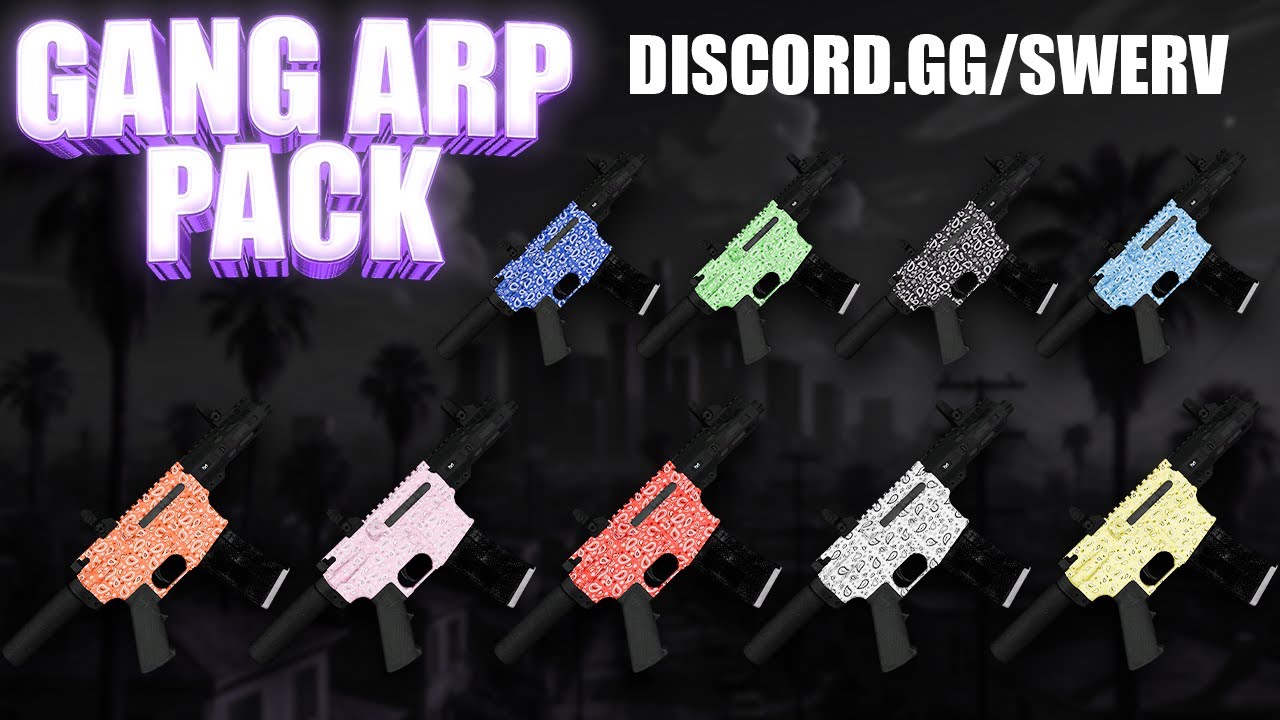 4 INCH ARP GANG PACK - GTA V Weapon on Forge Mods