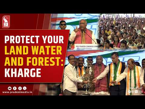 Kharge Takes Aim at BJP; Appeals to People to 'Drive Out Those Looting Goa'