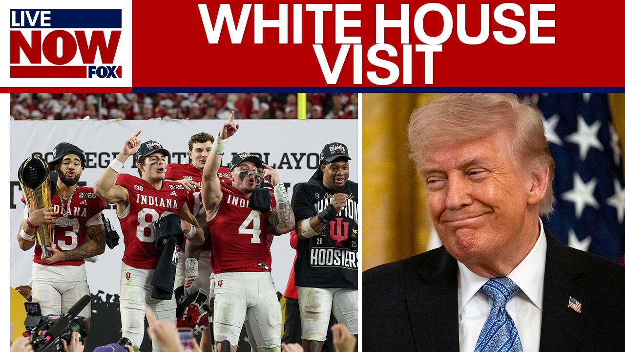SOON: Pres. Trump hosts National Football Champions Indiana Hoosiers