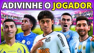 ⚽ ADIVINHE OS JOGADORES VERSÃO DESENHO ANIMADO | Quiz futebol 2026 #futebol #quiz #jogadores