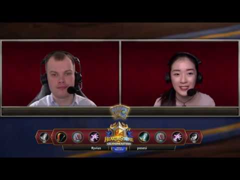 Ryvius vs posesi - Group A Initial - Hearthstone Grandmasters Asia-Pacific 2020 Season 1 - Playoffs