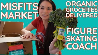 Misfits Market: Organic Grocery Subscription Unboxing (Figure Skater Diet 2022)