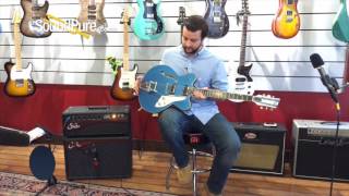 Video thumbnail for Duesenberg Fullerton Elite Catalina Blue Semi-Hollow #150919 Quick n' Dirty by soundpurestudios