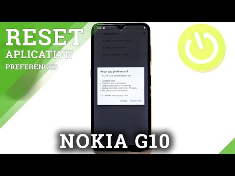 How to Reset App Preferences on NOKIA G10 – Restore App Defaults