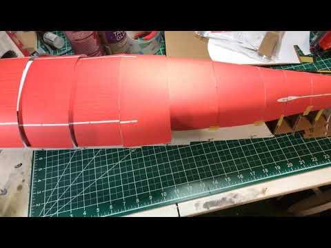 Video 7 PART A 1:200 Paper Titanic build