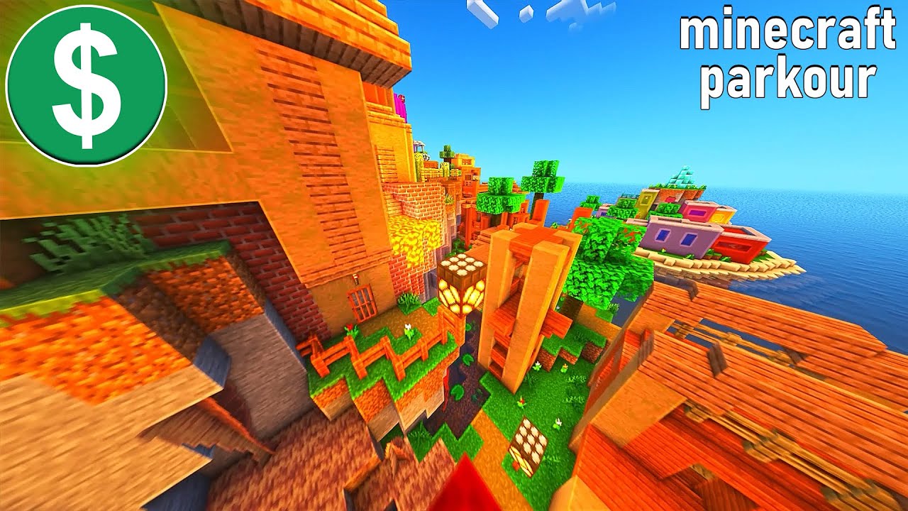 Minecraft Parkour Gameplay No Copyright (2 Hours)