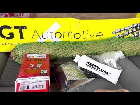 Parts required to replace a camshaft on a VW 2.5 R5 AXD/AXE/BPC/BNZ/BLJ Transporter / Caravelle