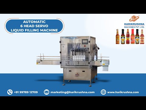 Automatic Servo Liquid Filling Machine - Wide Range Of Filling Machines