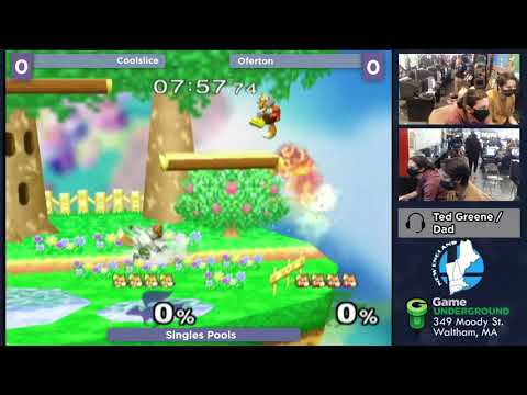 Mass Madness 33 SSBM - Coolslice (Default Fox) vs. Oferton (Red Fox) - Melee WR1