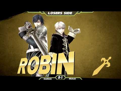 Qortuba 20th Jan - SSB4 - SoudSonic124 (Mario) VS Wahab (Robin) - Losers side