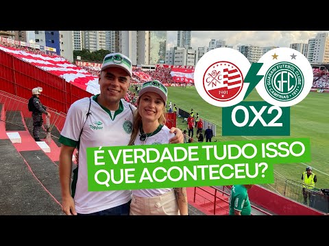 Náutico 0x2 Guarani | Vitória gigante do Bugre no Estádio dos Aflitos pela Série C