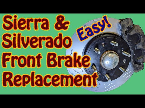2014 GMC Sierra Chevy Silverado Front Brake Rotor and Pad Replacement -ACDelco Severe Duty Rotors