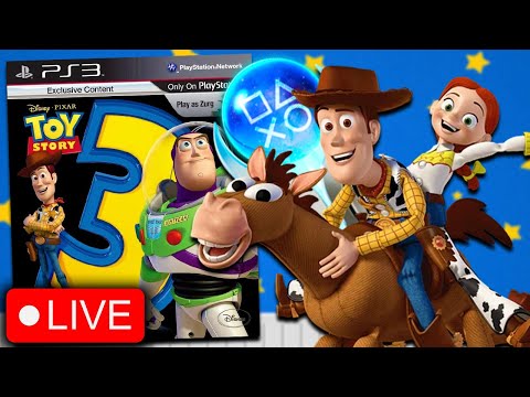 Toy Story 3 (PS3) Trophy Hunting Stream | The Gold Star Grind is INSANE!