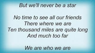 Helloween - Never Be A Star Lyrics