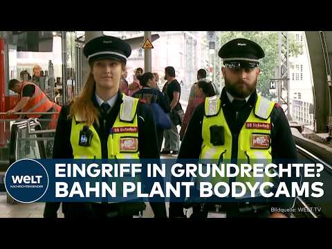 DEUTSCHLAND: Bodycams bei der Bahn - Datenschützer schlägt Alarm wegen Grundrechten!