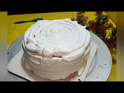 Chocolate cake recipe ll 1/2 kg chocolate cake design ll