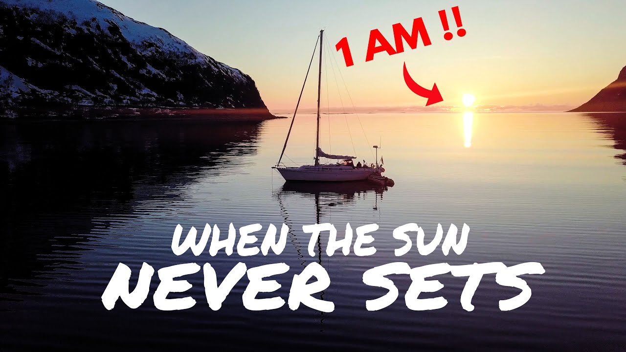 24 hours where the sun never sets - Sailing Alluring Arctic [ep18]