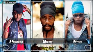 Popcaan Ft. Sizzla &amp; Teflon - Way Out ●Notnice Records● Reggae 2016