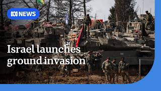 Israel launches ground invasion of southern Lebanon as hundreds of thousands flee | ABC NEWS
