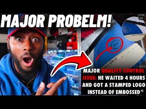 MAJOR DEFECTS?! 🤯 Union x Fragment Jordan 1 Collab Has BIG PROBLEMS 👀