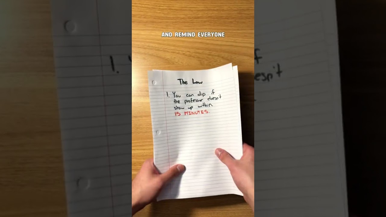 Day in the Life of a Law Student