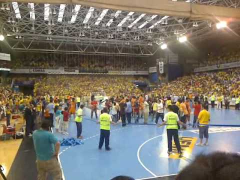 Final Recopa BMValladolid 24 Nordhorn 23 Celebración