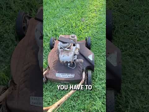 This is what lawn mowers looked like in the 1960's 🤯 🎥: secondwindmechanical