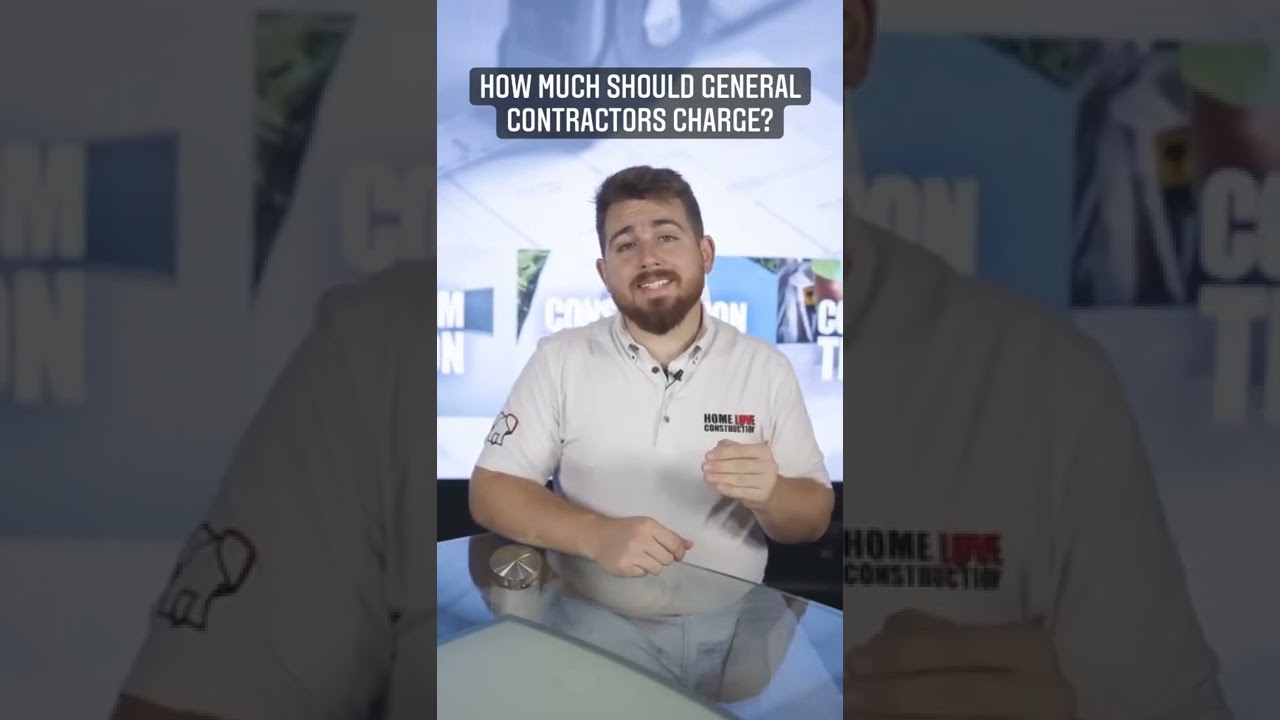 HOW MUCH SHOULD GENERAL CONTRACTORS CHARGE? TAMPA GENERAL CONTRACTOR ANSWERS!