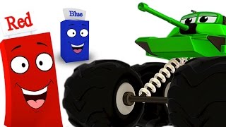 Learning Colours Rhymes for Children | The Kids Song | Monster Video | Phoo and Boo