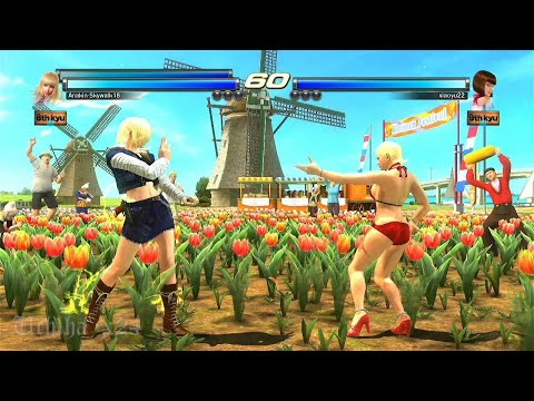 386_5 Lili y Alisa ( Uchiha x24 ) vs (xiaoyu22) Anna Willians - Tekken Tag 2 Online