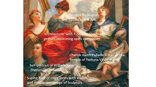 Decoding the Red Velvet Room Ceiling by William Kent at Chiswick House.