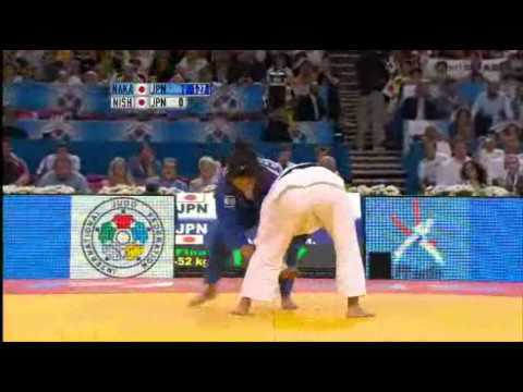 JUDO 2011 World Championships: Yuka Nishida 西田 優香 (JPN) - Misato Nakamura (JPN)