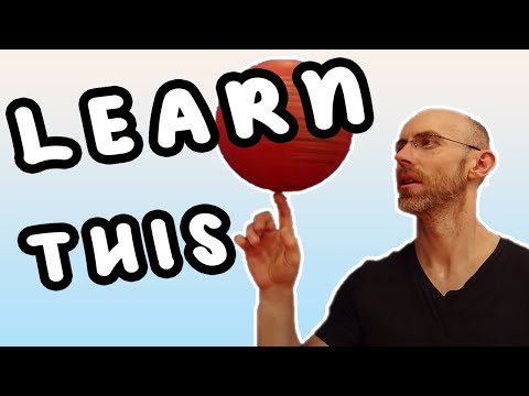 How to Spin A Ball on Your Finger (FASTEST METHOD!!!)