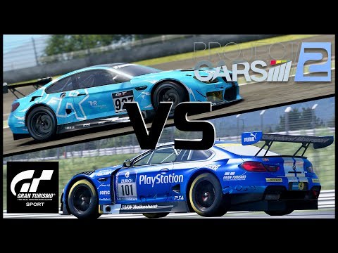 Gran Turismo Sport vs Project Cars 2 - Fujispeedway