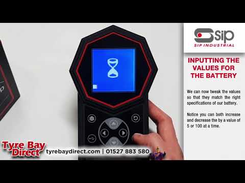 SIP T11 Battery Tester from Tyre Bay Direct