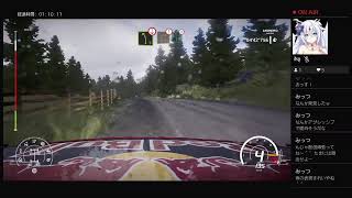 録画が面倒なら配信をすればいいじゃない。今後実況予定のゲームを無言練習　WRC8