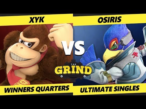 Smash Ultimate Tournament - XYK (DK) Vs. Osiris (Falco) The Grind 88 SSBU Winners Quarters