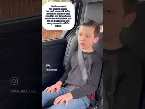 When to transition your child to a booster SEAT? - #momhacks #momlikeaboss #boosterseat #childsafety