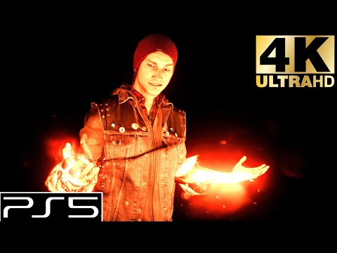 inFAMOUS Second Son (PS5) Gameplay 4K HDR Ultra HD 60fps - No Commentary