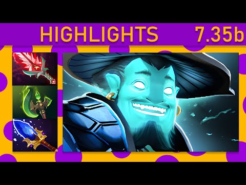 ⭐Storm Spirit 20+ Kills! Mid Highlights 7.35b - Dota 2 Top MMR