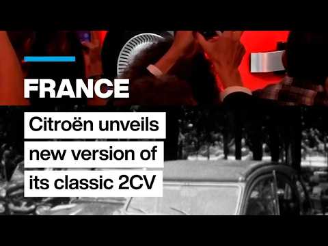 The revival of a classic: Citroën unveils new electric version of its 2CV