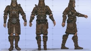 TES V Skyrim - Кожаная броня #3