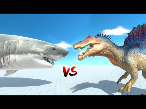 SHARK, PIRANHA vs Dinosaurs | Animal Revolt Battle Simulator