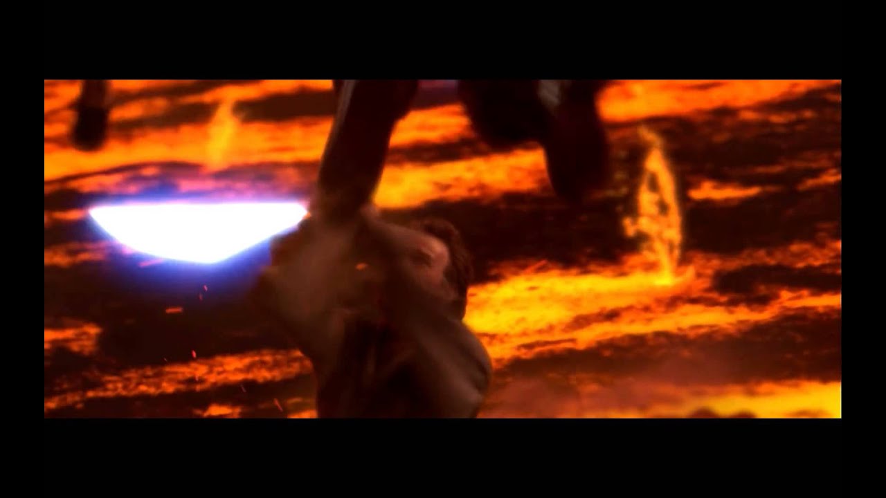 The FALL of Anakin Skywalker: FIGHT with Obi-Wan Kenobi - YouTube