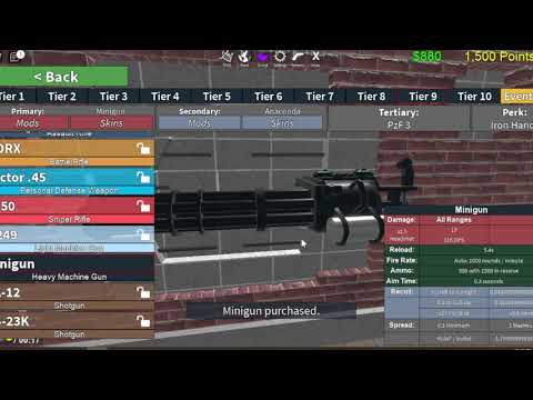 I got the MINI GUN! (ZOMBIE Uprising)